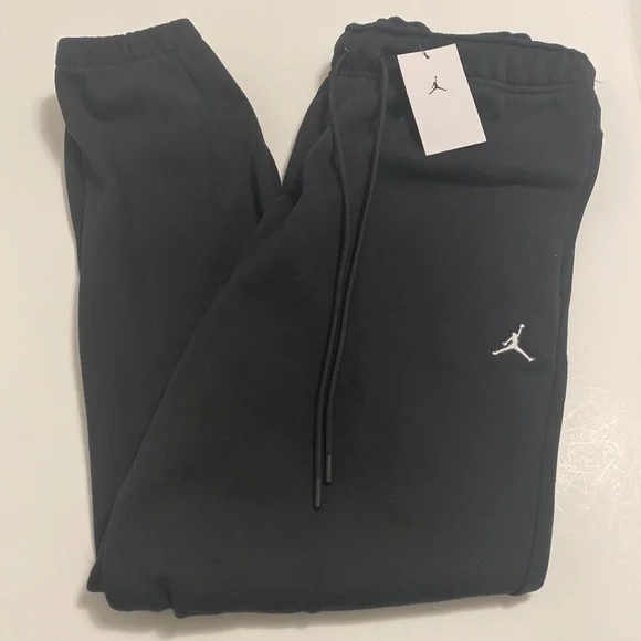 Jordan Fleece Black Pants - Picture 1 of 2